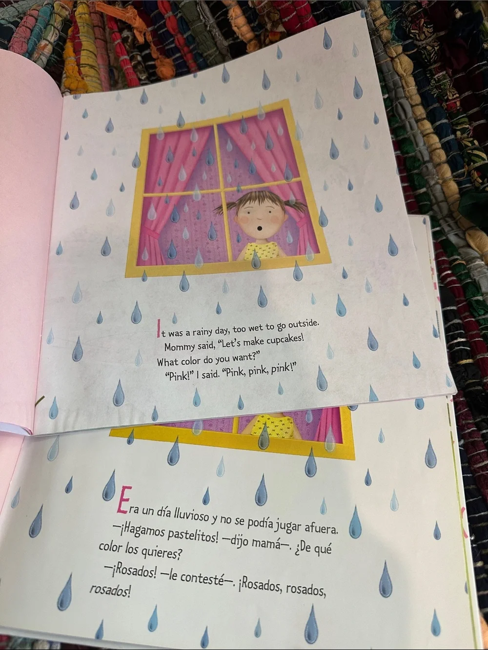 Pinkalicious English Spanish Bilingual Book Set Español Hardcover + Paperback